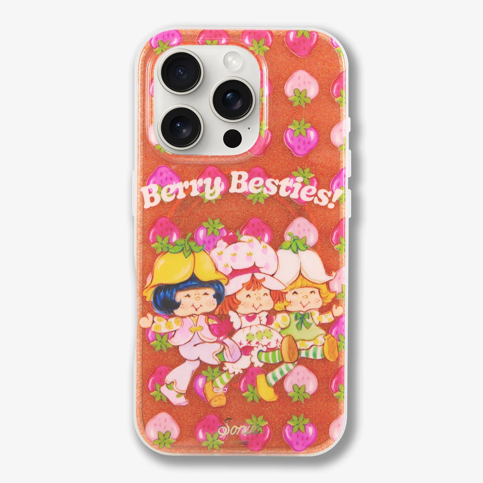 Protective Gear Classic Style Strawberry Shortcake? Berry Besties MagSafe? Compatible iPhone Case
