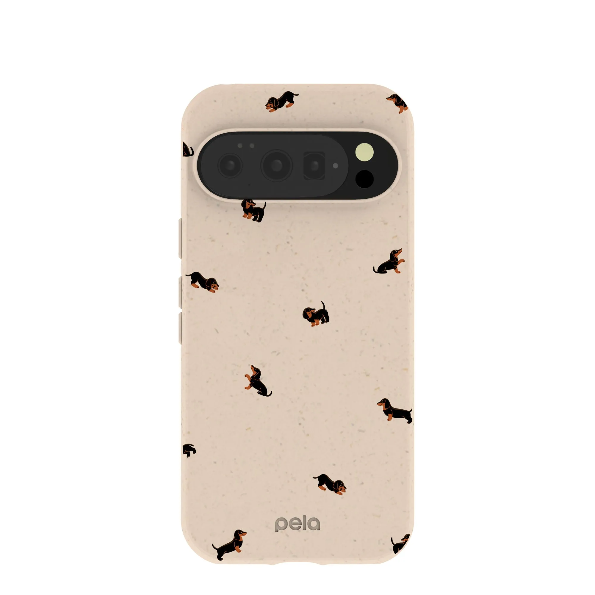 Polished Surface Sleek Surface Seashell Lil Dachshunds Google Pixel 10/10 Pro Case