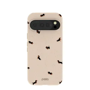 Polished Surface Sleek Surface Seashell Lil Dachshunds Google Pixel 10/10 Pro Case