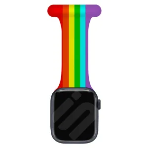 Apple Watch Nurse Fob (Rainbow) Daily Accessory Use Flexible Material