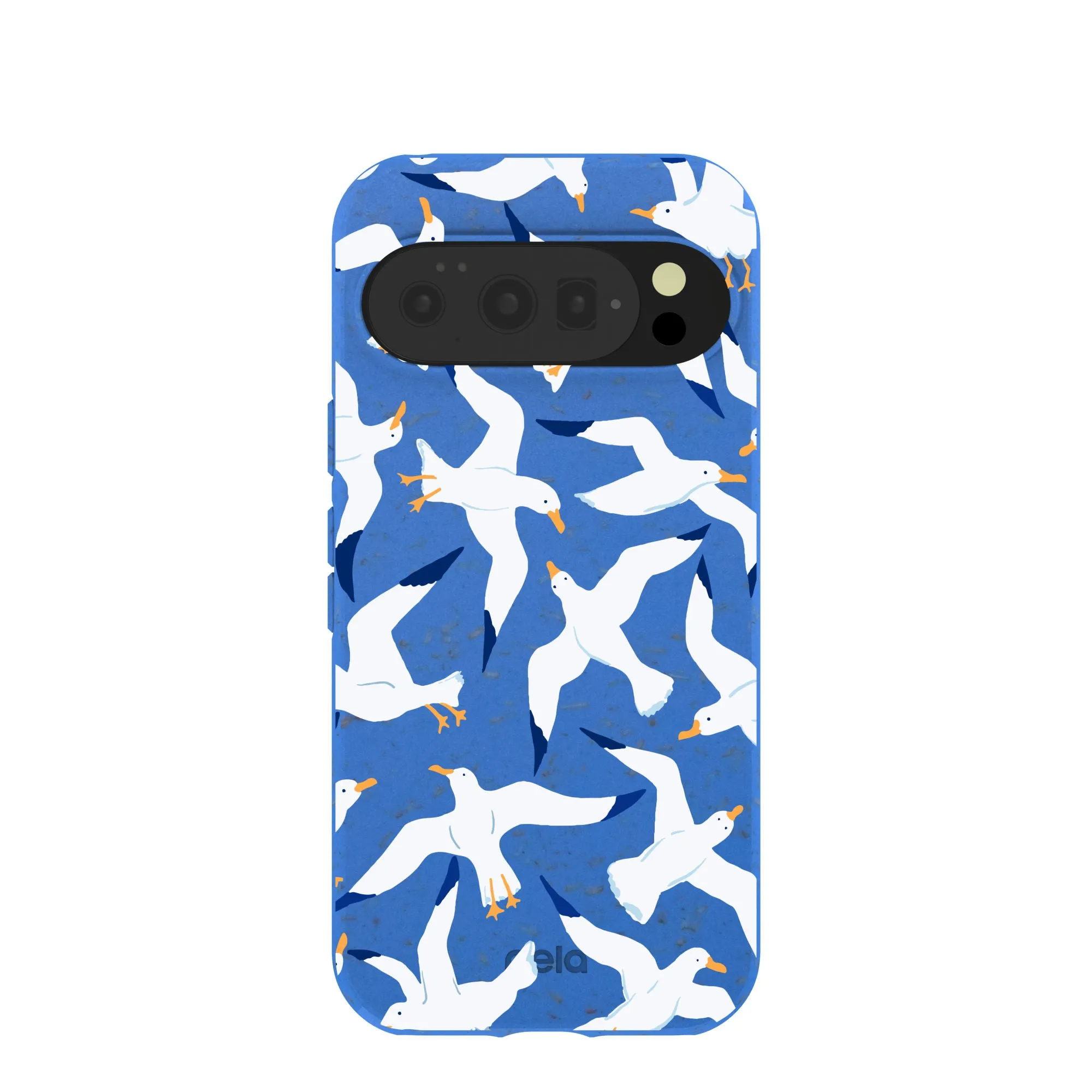 Student Friendly Electric Blue Seagulls Google Pixel 10/10 Pro Case