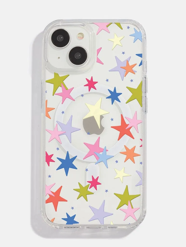 Colourful Stars MagSafe iPhone Case Scratch Guard