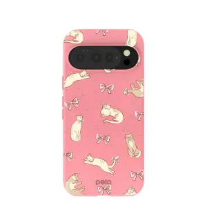 Colorful option Protective Structure Bubblegum Pink Purrfection Google Pixel 10/10 Pro Case
