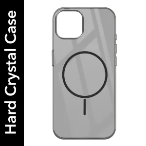 Durable Edge Finish For Apple iPhone 14 Back Cover Case (Crystal Clear Case | MagSafe Wireless Charging Support | Hard Anti Yellow | Camera Protection Bump)