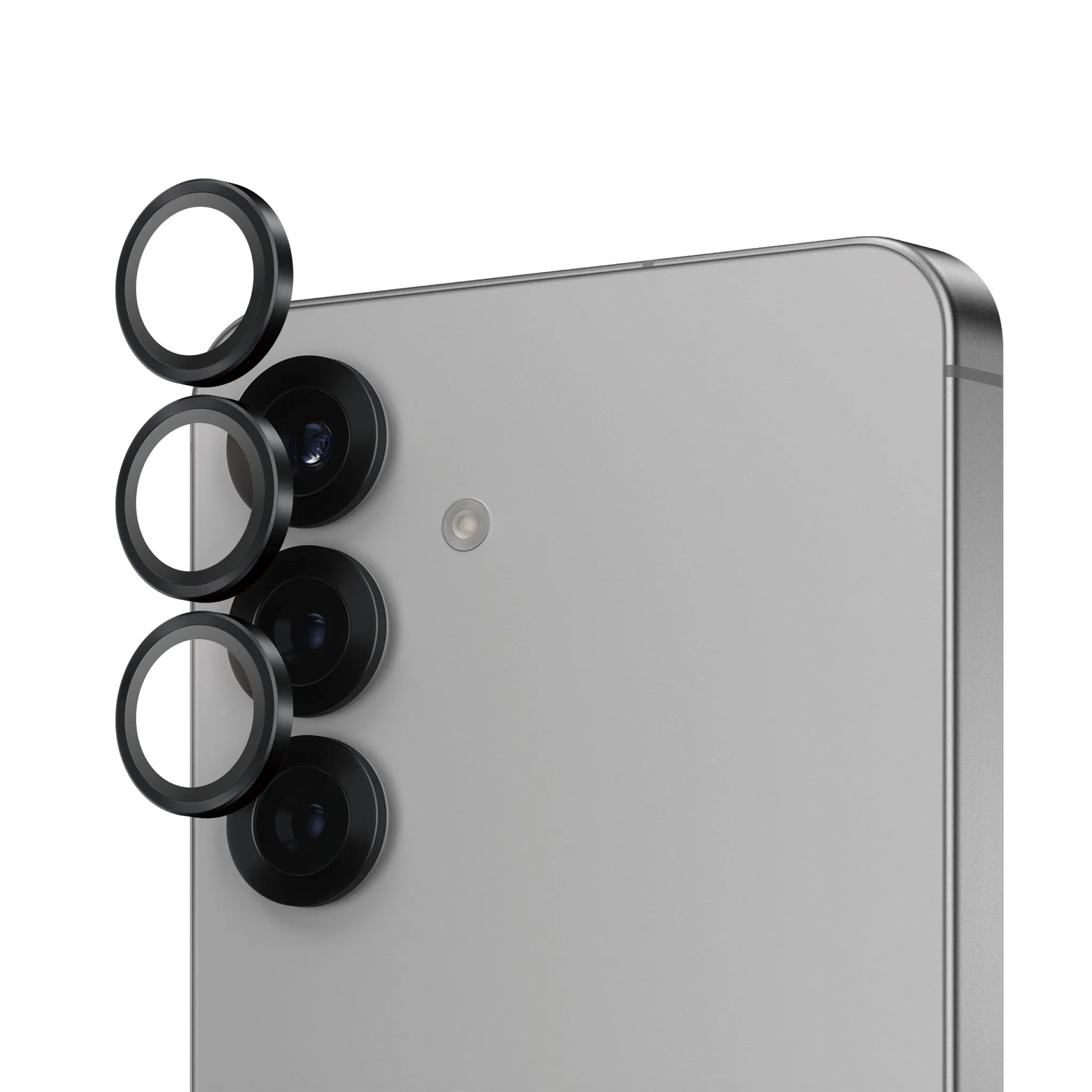 PanzerGlass? Hoops? Camera Lens Protector Black Samsung Galaxy S25 Student Screen Guard