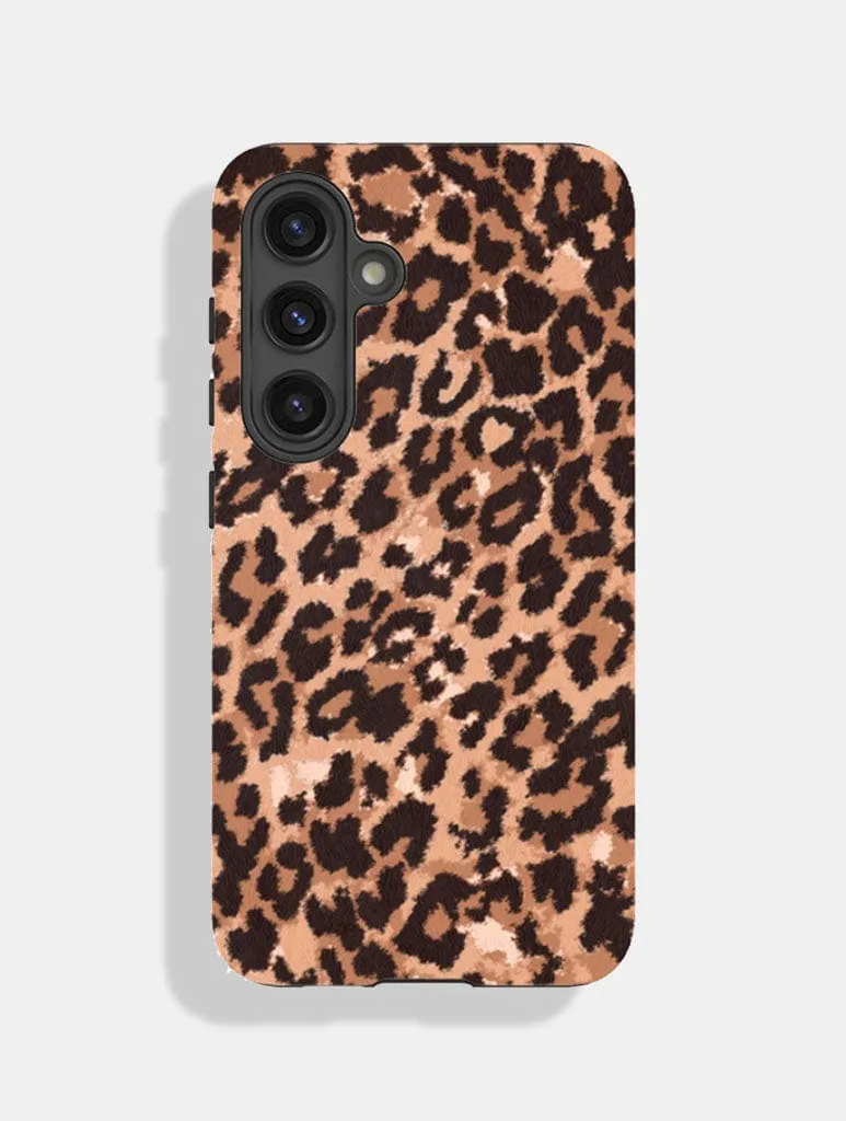 Real Leopard Print Ultra Protective Android Case Classic Texture
