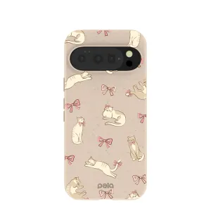 Seashell Purrfect Google Pixel 10/10 Pro Case Sleek Edge Design metal frame