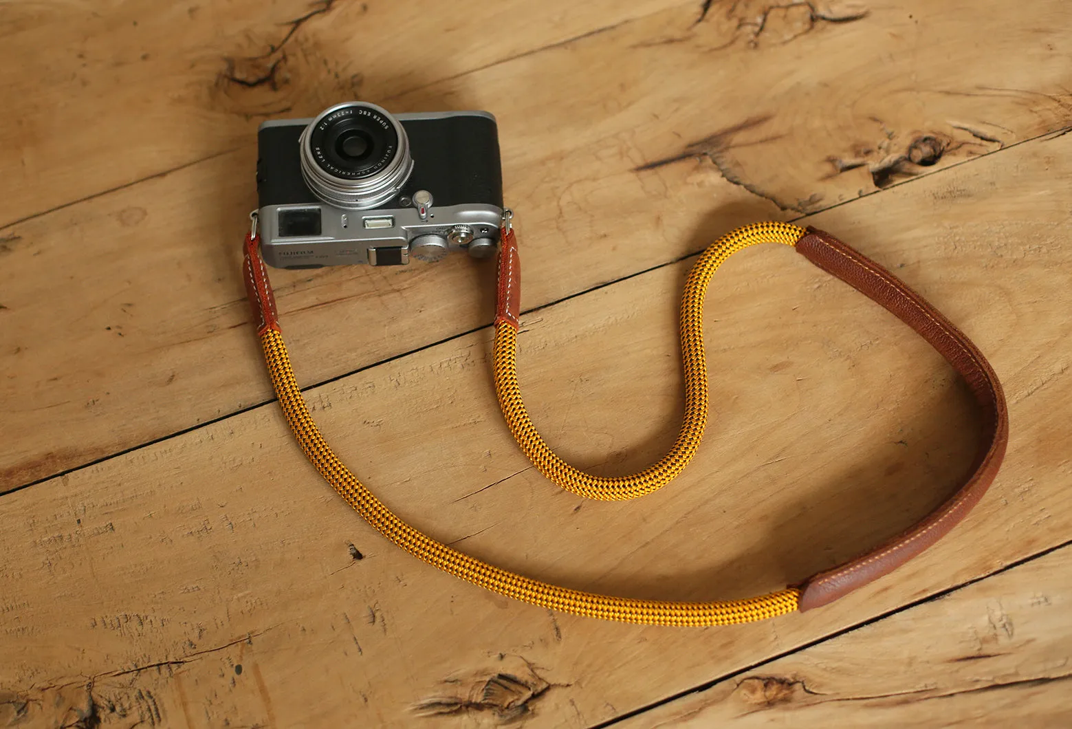 Shoulder Strap Handmade Shoulder pad  Climbing rope Camera Strap Glod &windmup.com
