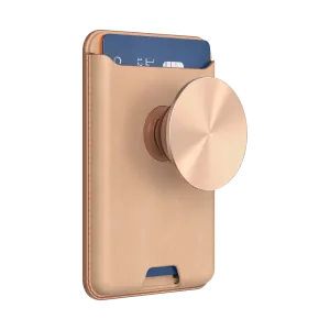 Vegan Tan Nigiri PopWallet  for MagSafe Quick Snap Access