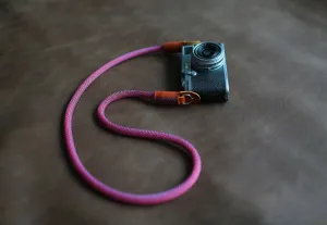 Camera Strap Handmade vitality Red Climbing Rope B | Windmup.com Daily Carry