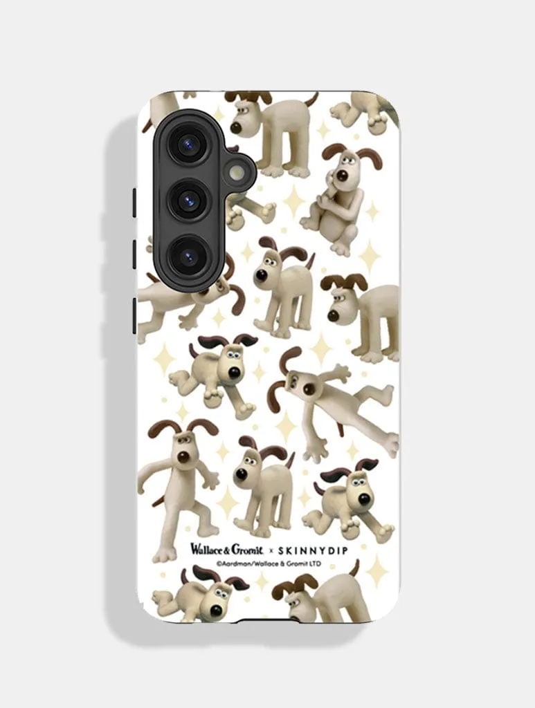 Gloss Finish Design Casual Wear Wallace & Gromit x Skinnydip Gromit Ultra Protective Android Case