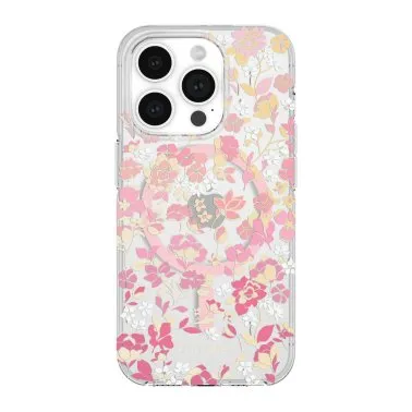 Comfort Accessory iPhone 13/14/15 Variations Kate Spade Protective Hardshell MagSafe Case - Flowerbed