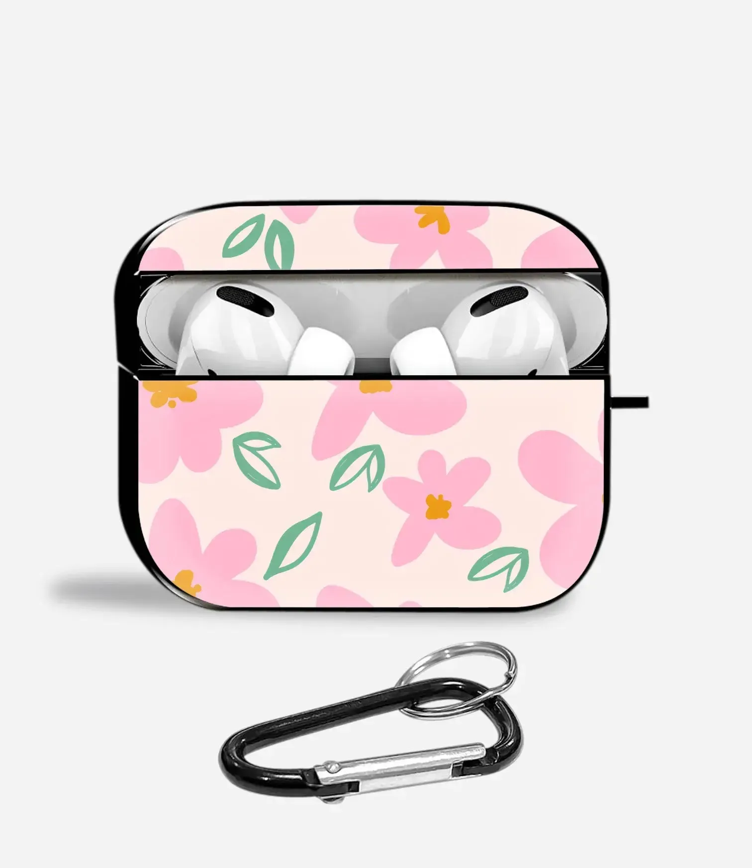 Bluetooth Earphones Protector color mix earbuds cover Sweet Petals Aipods Glass Case