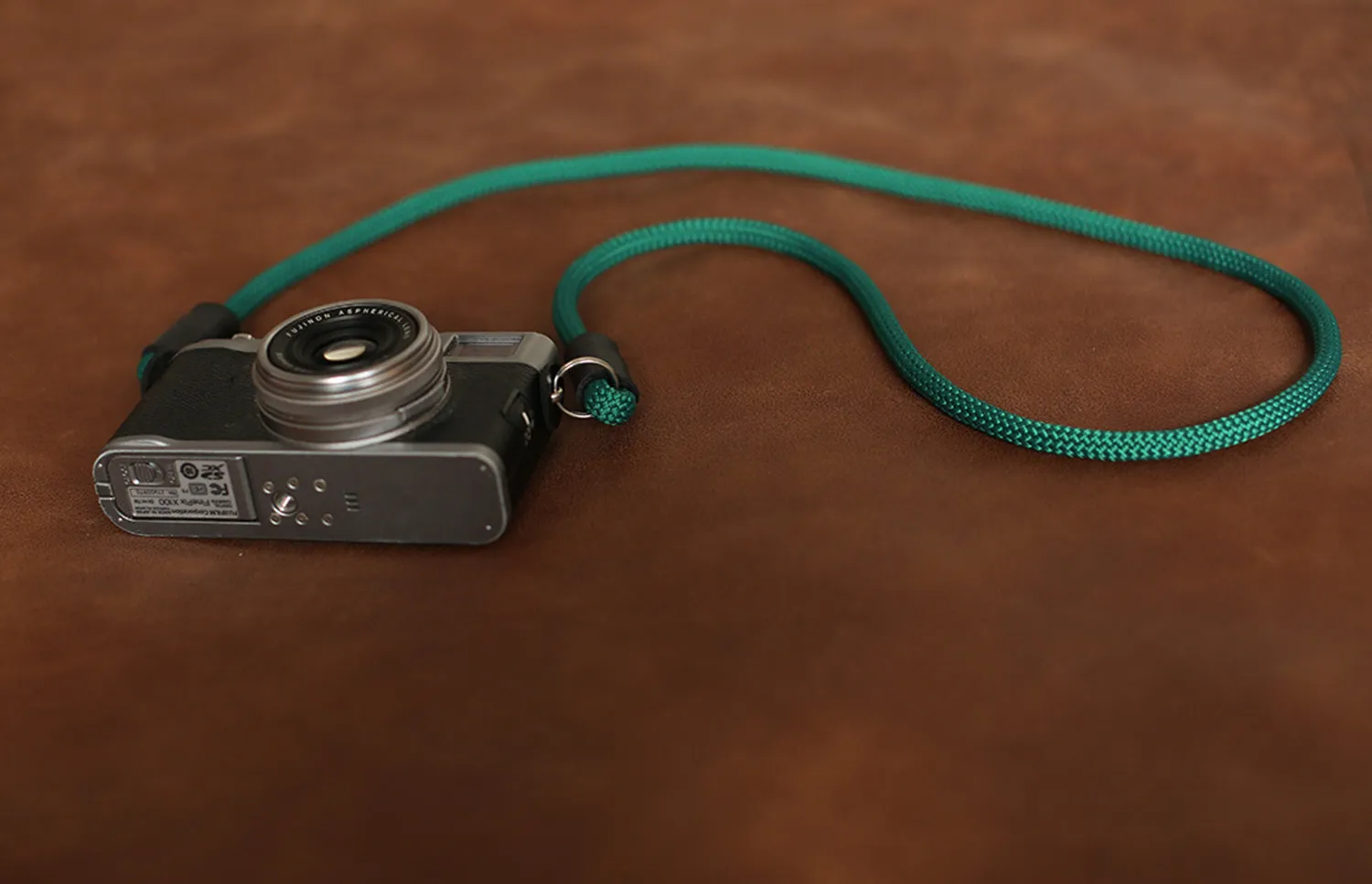 Windmup 8 mm Minimalist Green Climbing Rope Camera Strap Sporty Look Phone Hiking