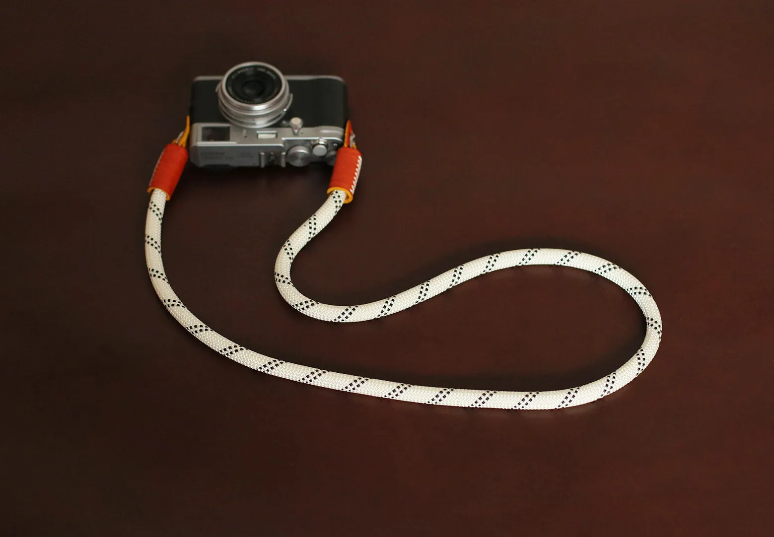 Windmup Floral White Climbing Rope Camera Strap Festival Band