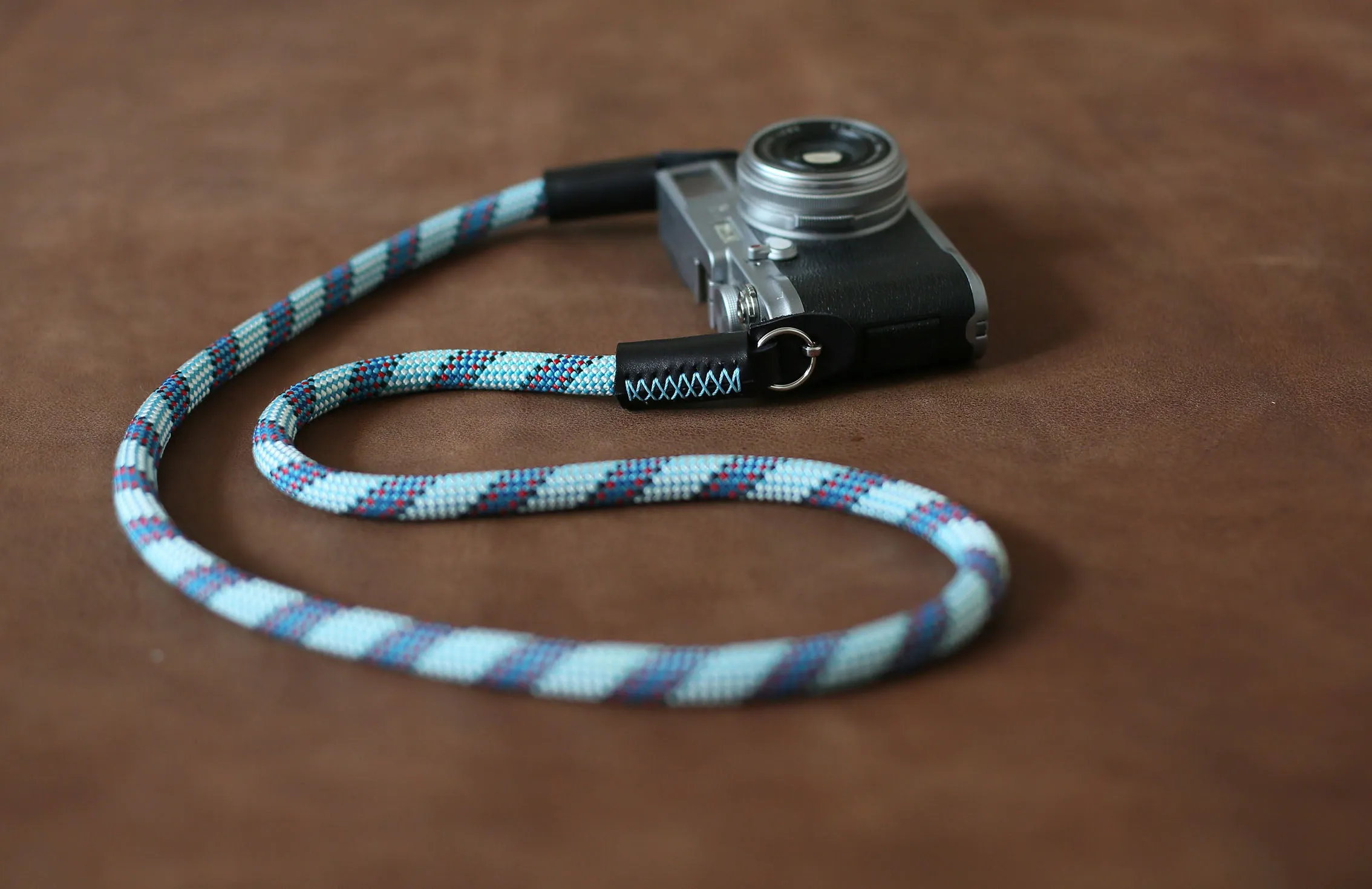 Quick Dry Gear safety Windmup Pale Blue Climbing Rope Camera Strap