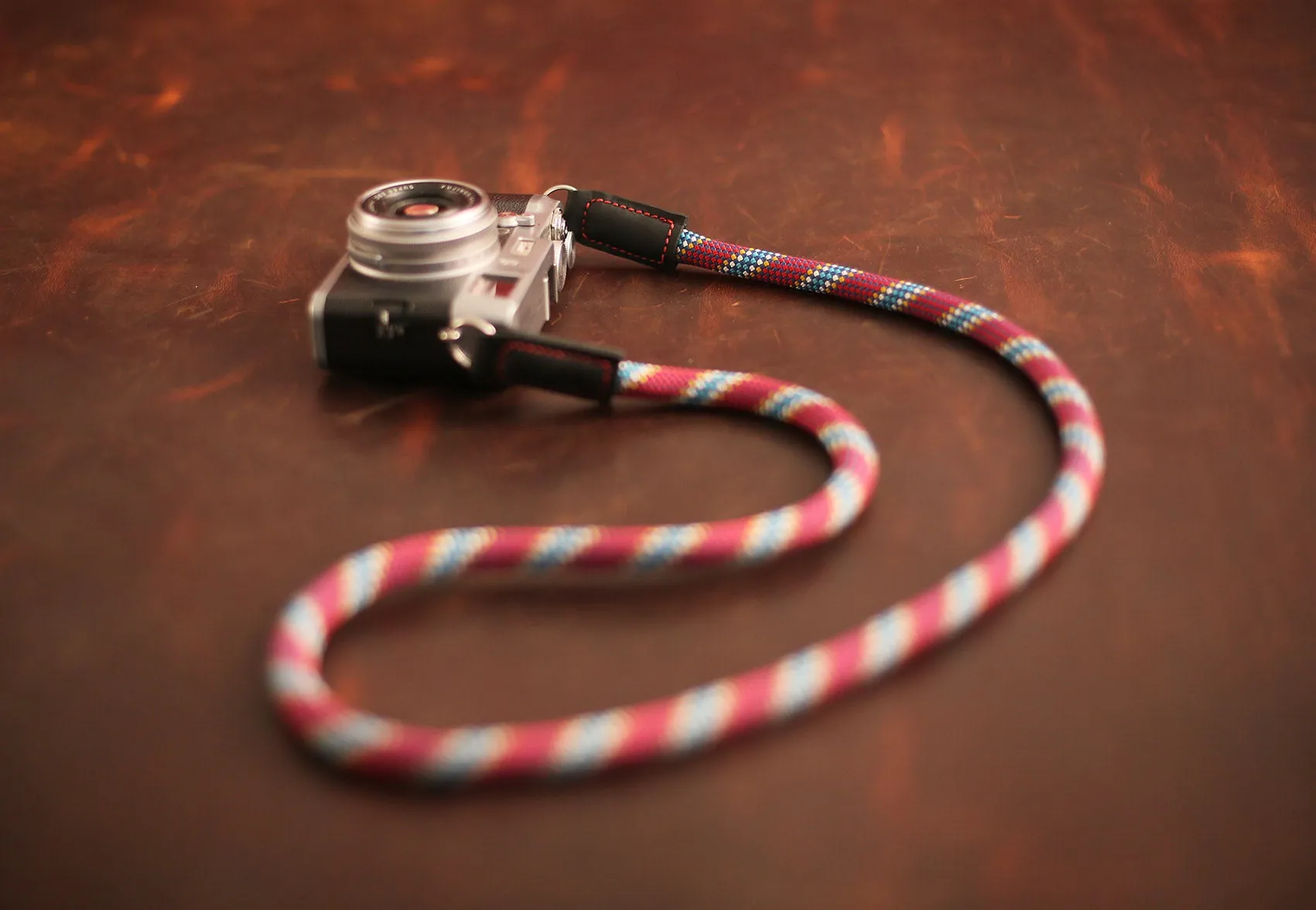 Windmup Red Pattern Rope Camera Strap Trendy Band