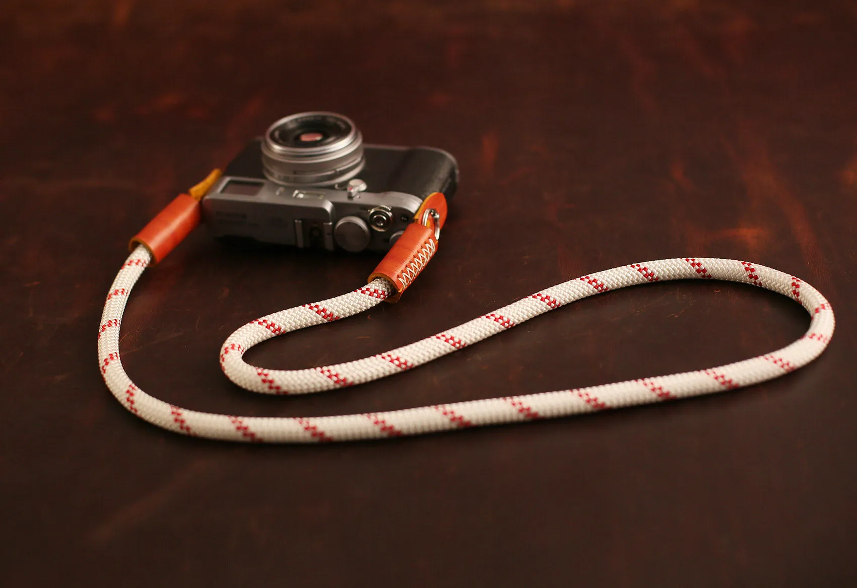 Quick Release Loop silicone Windmup White Pattern Rope Camera Strap