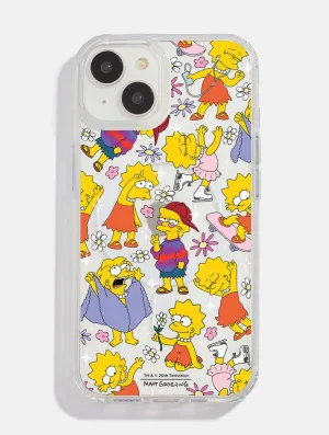 Recyclable Material The Simpsons Lisa MagSafe iPhone Case