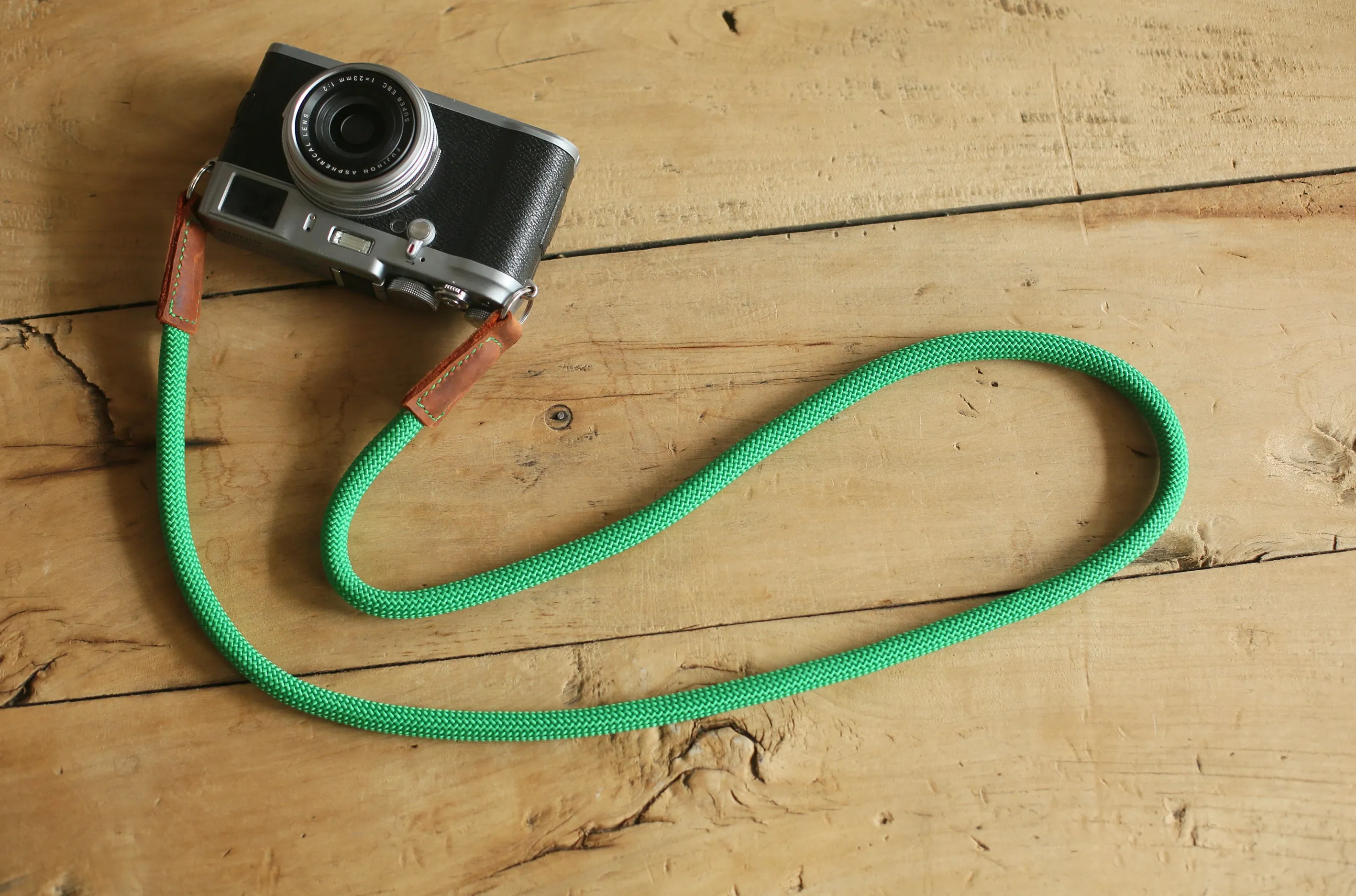Adult Friendly Colorful option Camera Strap Handmade Grass green Climbing Rope B&Windmup.com