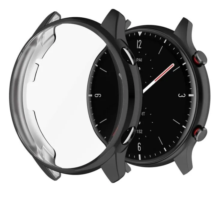 Xiaomi Amazfit GTR 2/2e TPU Case (Black) Everyday Protection