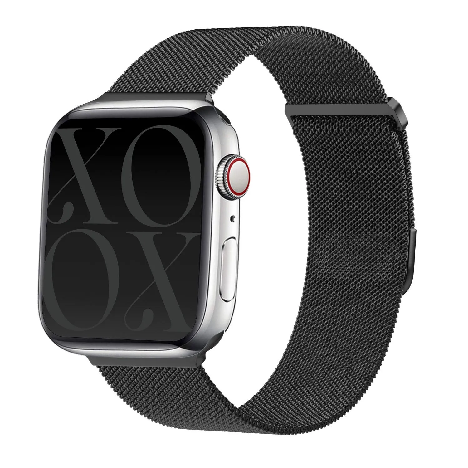 xoxo Wildhearts Apple Watch Milanese Strap (Black) Versatile Band Luxury Comfort Feel