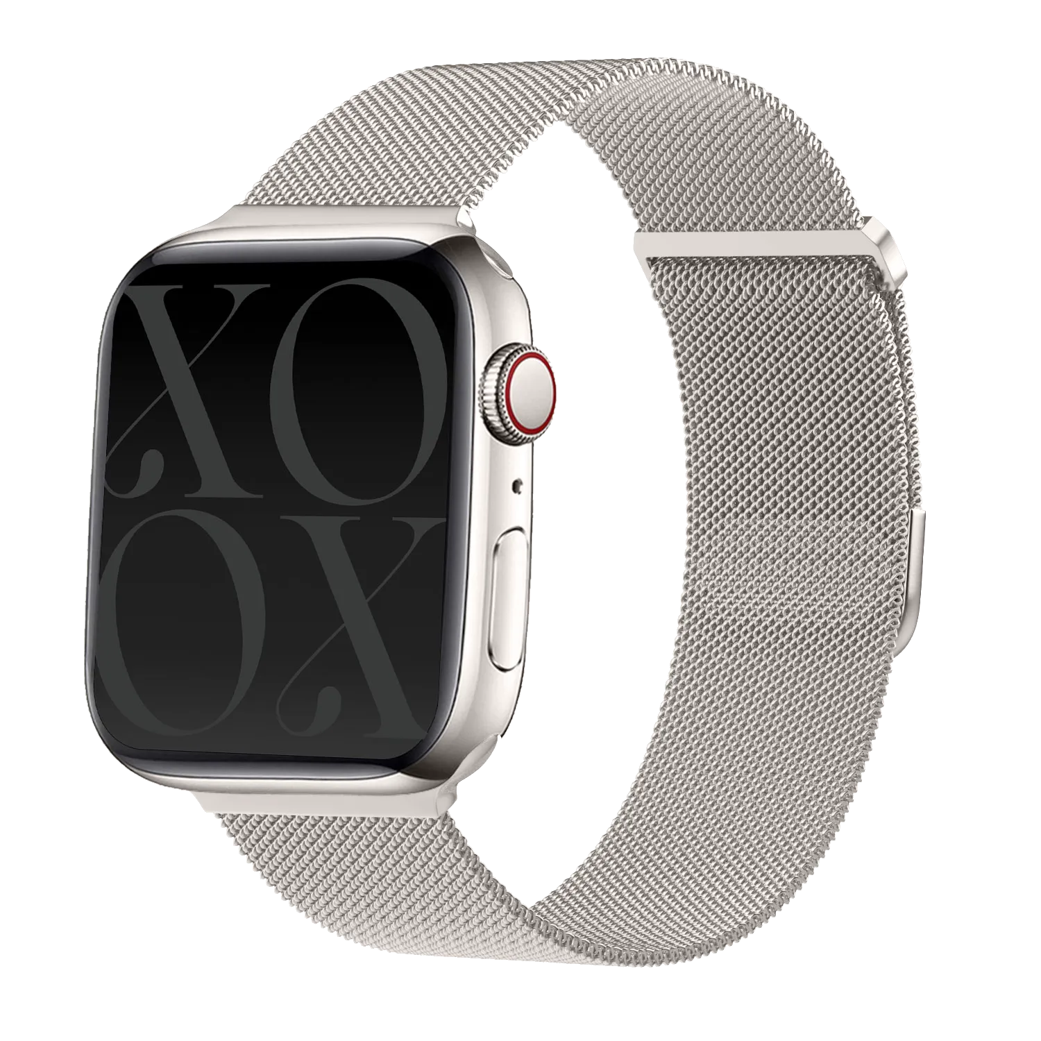 xoxo Wildhearts Apple Watch Milanese Strap (Starlight) Soft Classic Feel