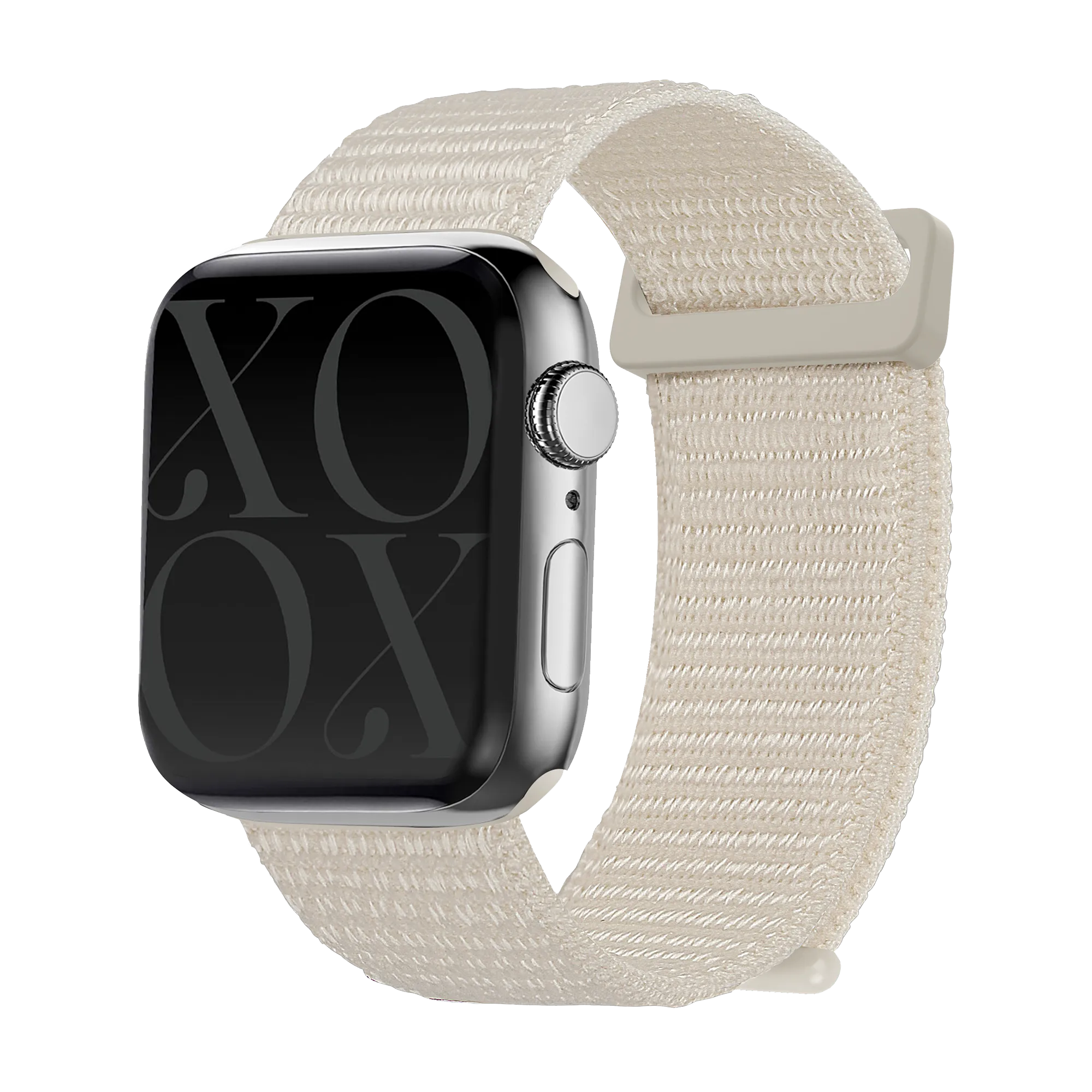 Stylish Rugged Fit xoxo Wildhearts Apple Watch Nylon Strap (Starlight)