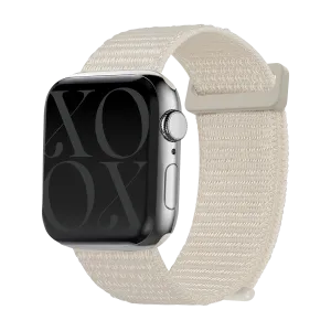 Stylish Rugged Fit xoxo Wildhearts Apple Watch Nylon Strap (Starlight)