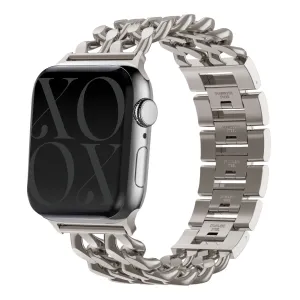 xoxo Wildhearts Apple Watch Steel Strap - Chain strap (Starlight) - 38/40/41/42mm Outdoor Friendly Elegant Minimal Look