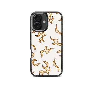 Yellow Flames Pattern Stride 2.0 Phone Case Cover Smooth Feel