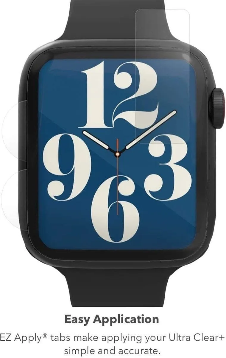 Screen Protector Plus Max Zagg InvisibleShield Apple Watch 44mm Ultra Clear  Screen Protector